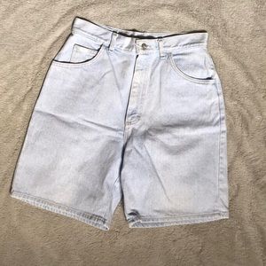 Lee high waisted shorts